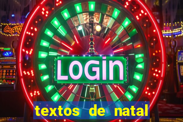 textos de natal para leitura
